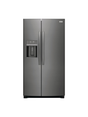 Frigidaire - Gallery 36 in. 26 cu. ft. Standard Depth Side by Side Refrigerator in Smudge-Proof Black Stainless Steel, ENERGY STAR