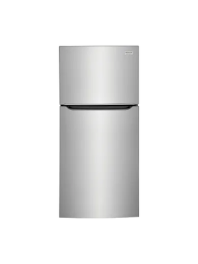 Frigidaire - 30 in. 20 cu. ft. Top Freezer Refrigerator in Smudge-Proof Stainless Steel, Energy Star
