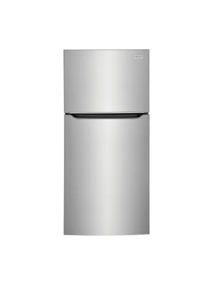 Frigidaire - 30 in. 20 cu. ft. Top Freezer Refrigerator in Smudge-Proof Stainless Steel, Energy Star

