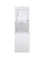 GE - 2.3 cu. ft. Washer 4.4 cu. ft. Gas Dryer Combo in White

