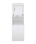 GE - 2.3 cu. ft. Washer 4.4 cu. ft. Gas Dryer Combo in White
