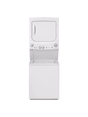 GE - 3.8 cu. ft. Washer 5.9 cu. ft. Gas Dryer Combo in White