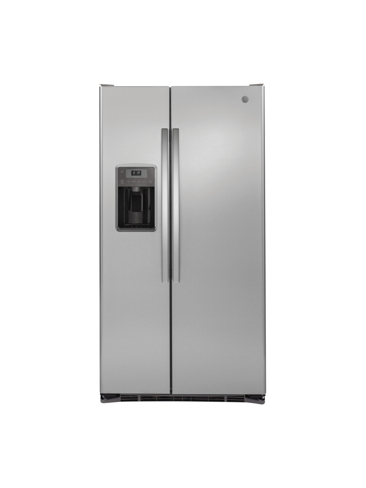 GE - 21.9 cu. ft. Side by Side Refrigerator in Stainless Steel, Counter Depth
