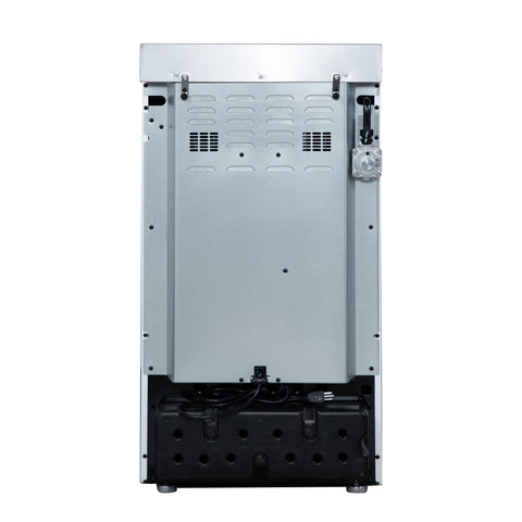 Forno Lamazze 20 Inch Freestanding Gas Range in White, Compact Design