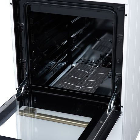 Forno Lamazze 20 Inch Freestanding Gas Range in White, Compact Design