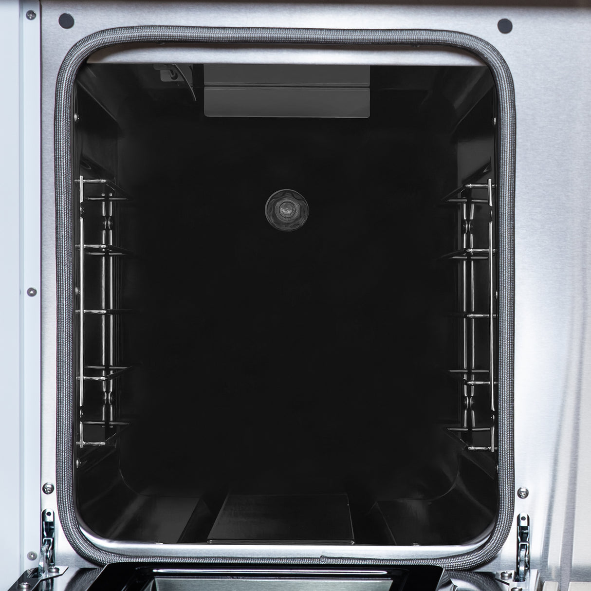 Valente 48" Gas Range in White, 8 Sealed Burnes, 94 000 BTU Cooktop Output, 6.7 Cu.Ft. Double Oven, Telescopic Racks