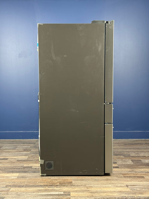 GE Profile - Profile 27.9 cu. ft. Smart 4-Door French Door Refrigerator with Door-in-Door in Fingerprint Resistant Stainless Steel