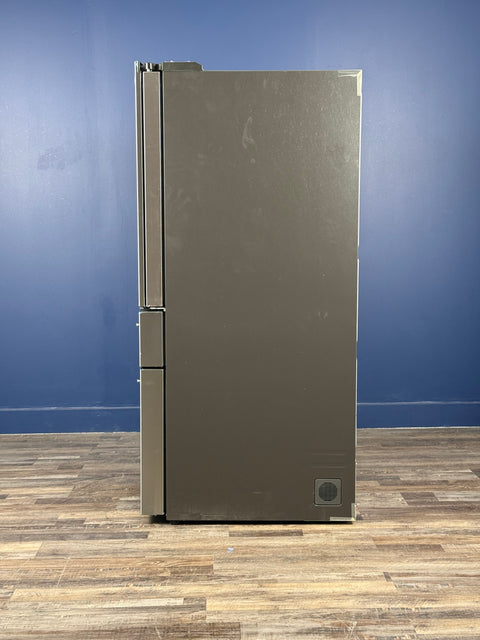 GE Profile - Profile 27.9 cu. ft. Smart 4-Door French Door Refrigerator with Door-in-Door in Fingerprint Resistant Stainless Steel