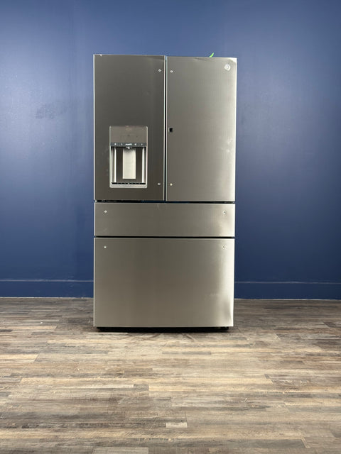 GE Profile - Profile 27.9 cu. ft. Smart 4-Door French Door Refrigerator with Door-in-Door in Fingerprint Resistant Stainless Steel