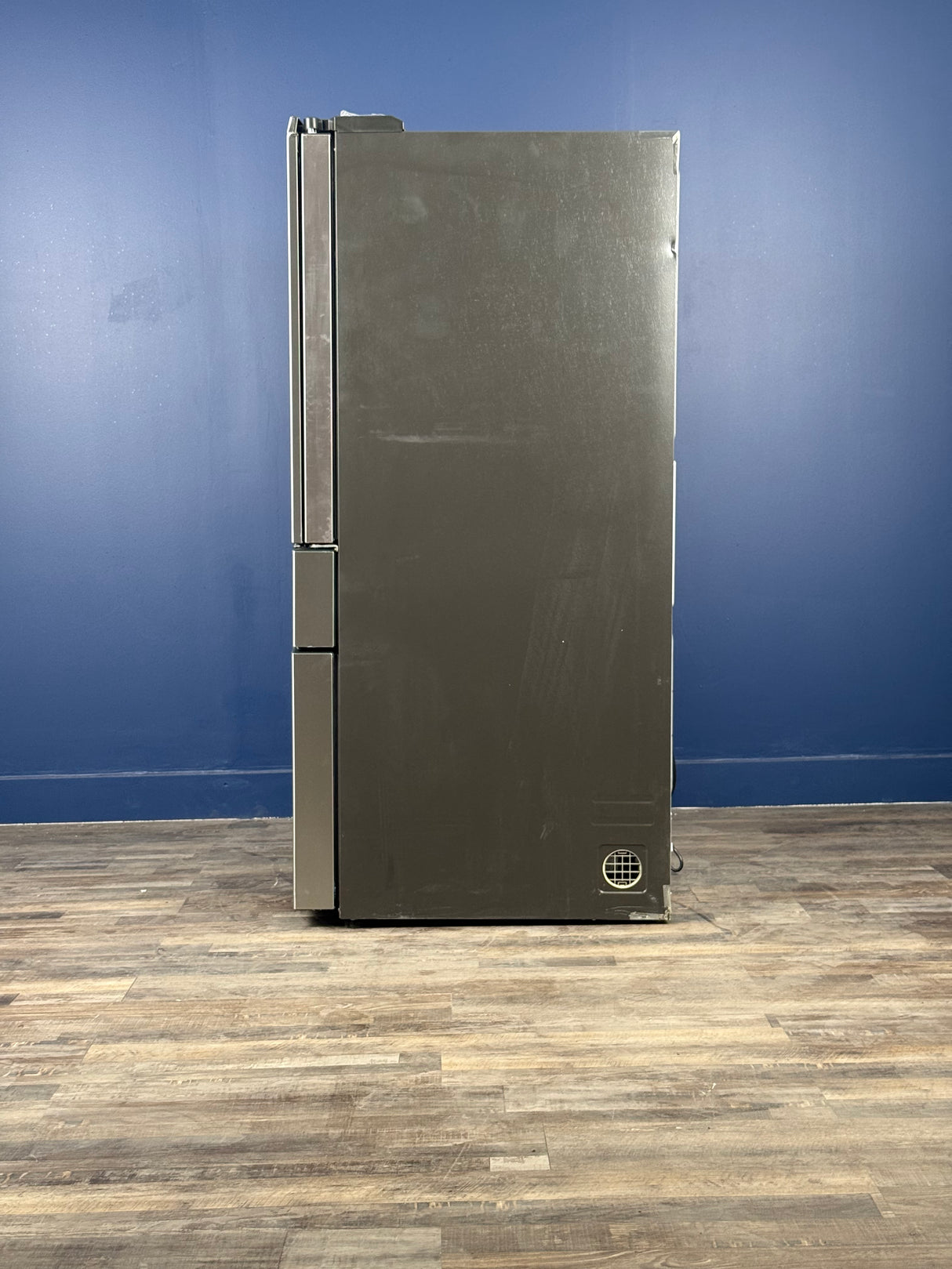 GE Profile - Profile 27.9 cu. ft. Smart 4-Door French Door Refrigerator with Door-in-Door in Fingerprint Resistant Stainless Steel
