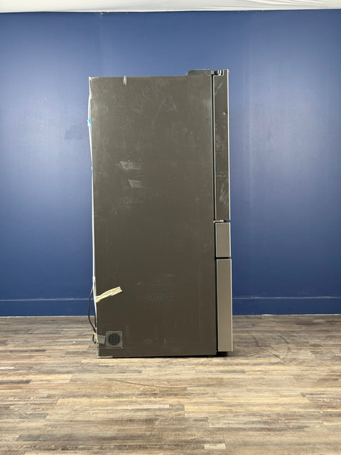 GE Profile - Profile 27.9 cu. ft. Smart 4-Door French Door Refrigerator with Door-in-Door in Fingerprint Resistant Stainless Steel