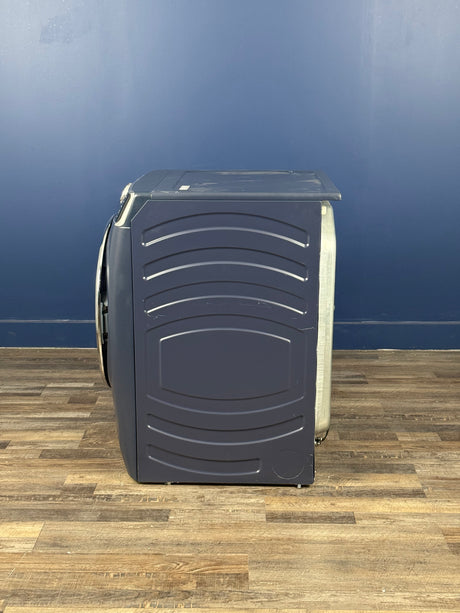 GE Profile - Profile 7.8 cu. ft. vented Gas Dryer in Sapphire Blue with Steam and Sanitize Cycle, ENERGY STAR