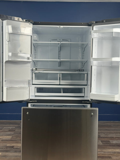 GE - 27.7 cu. ft. French Door Refrigerator in Fingerprint Resistant Stainless Steel, ENERGY STAR