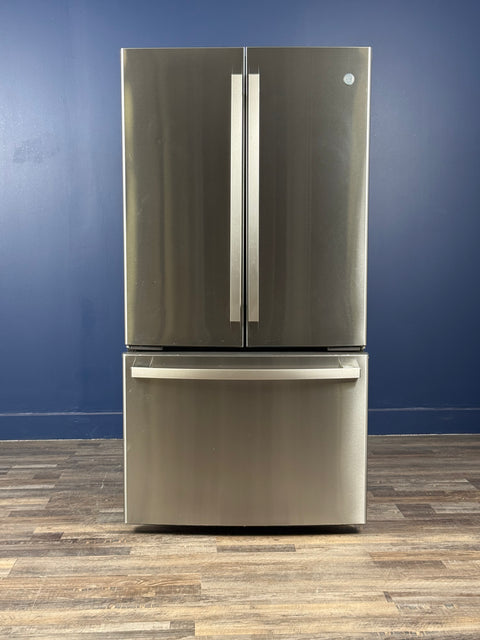 GE Profile - Profile 23.1 cu. ft. French Door Refrigerator in Fingerprint Resistant Stainless Steel, Counter Depth, ENERGY STAR