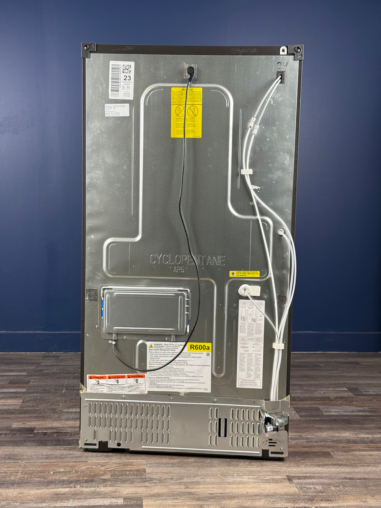 GE Profile - Profile 23.1 cu. ft. French Door Refrigerator in Fingerprint Resistant Stainless Steel, Counter Depth, ENERGY STAR