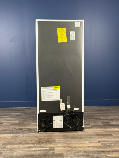 GE - 17.5 cu. ft. Top Freezer Refrigerator in White