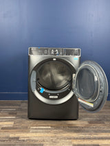 GE Profile - Profile 7.8 cu. ft. Capacity Smart vented Front Load Gas Dryer in Carbon Graphite with Quick Dry, Steam & Sanitize Cycle