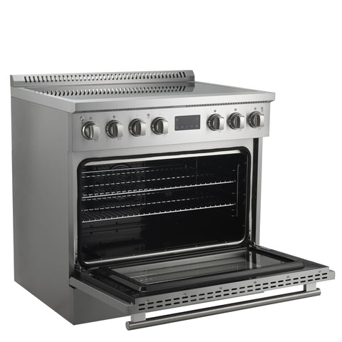 Forno Torino 36 Inch Induction Range with True Convection and Air Fry