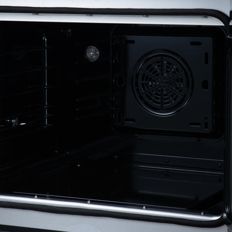 Torino French Door 30 Inch Induction Range with Air Fryer, Air Sous Vide & True Convection, Dual Broiler, Black
