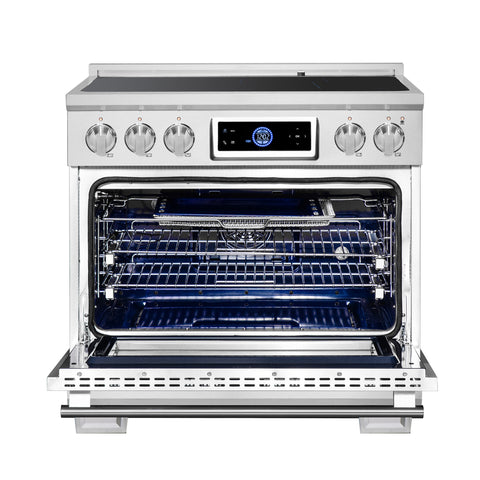 Forno Maximus 36 Inch Induction Range with Air Fryer