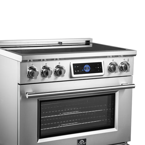 Forno Maximus 36 Inch Induction Range with Air Fryer