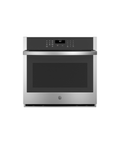 GE - 30 in. Smart Single Electric Wall Oven Self-Cleaning in Stainless Steel
