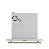 Forno Capoliveri Espresso 30-Inch Microwave Drawer, White, 1.2 cu.ft, 1500 Watts, Built-In, Touch Control LCD Display, Auto-Touch Open/Close, 11 Power Levels, Sensor Cooking