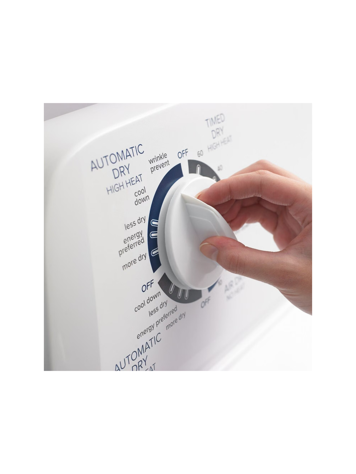 Amana - 6.5 cu.ft. vented Front Load Electric Dryer in White with Wrinkle Prevent Option - NEW IN BOX