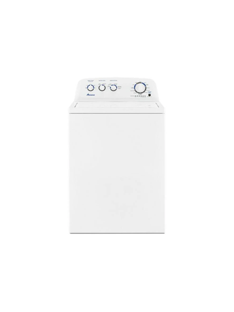 Amana 3.8 Cu. Ft. Top Load Washer & 6.5 Cu. Ft. Electric Dryer Set in White - NEW IN BOX