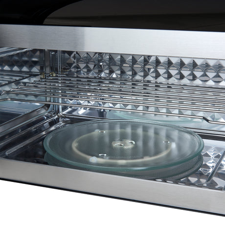 Forno Fornace 30-Inch Over the Range Convection Microwave, Stainless Steel – 1.5 cu.ft, 300 CFM Vent, Touch Control, LED Light