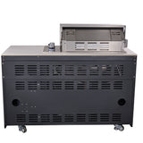 Forno Rimini Outdoor Kitchen: 30" BBQ 62,600 BTU, 4.8 cu.ft. Refrigerators, White Countertops