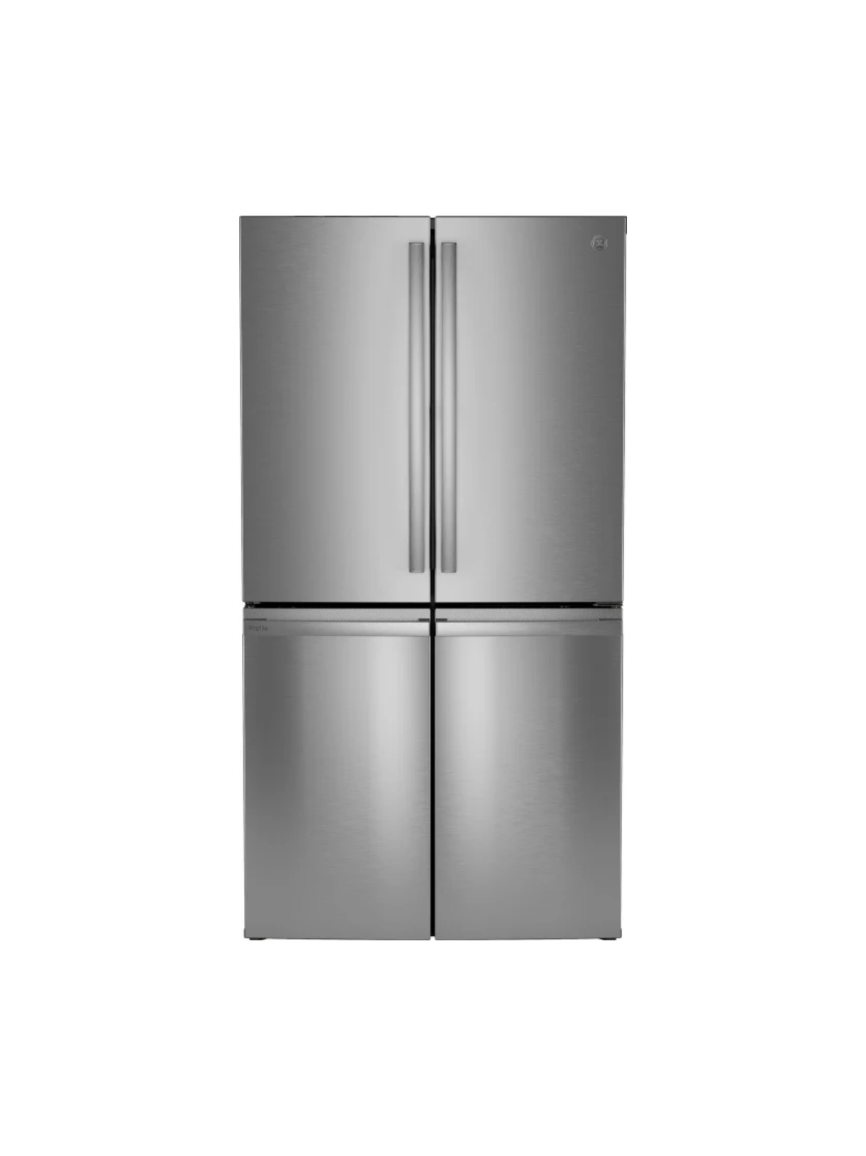 GE Profile - Profile 28 cu. ft Quad Door Bottom Freezer Refrigerator Fingerprint Resistant Stainless w/Dual-Dispense AutoFill Pitcher