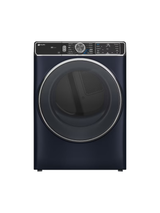 GE Profile - Profile 7.8 cu. ft. vented Gas Dryer in Sapphire Blue with Steam and Sanitize Cycle, ENERGY STAR