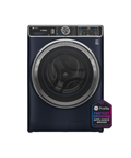GE Profile - Profile 5.3 cu. ft. Smart Front Load Washer in Sapphire Blue w/OdorBlock UltraFresh Vent System, Microban, Tier 2 EStar