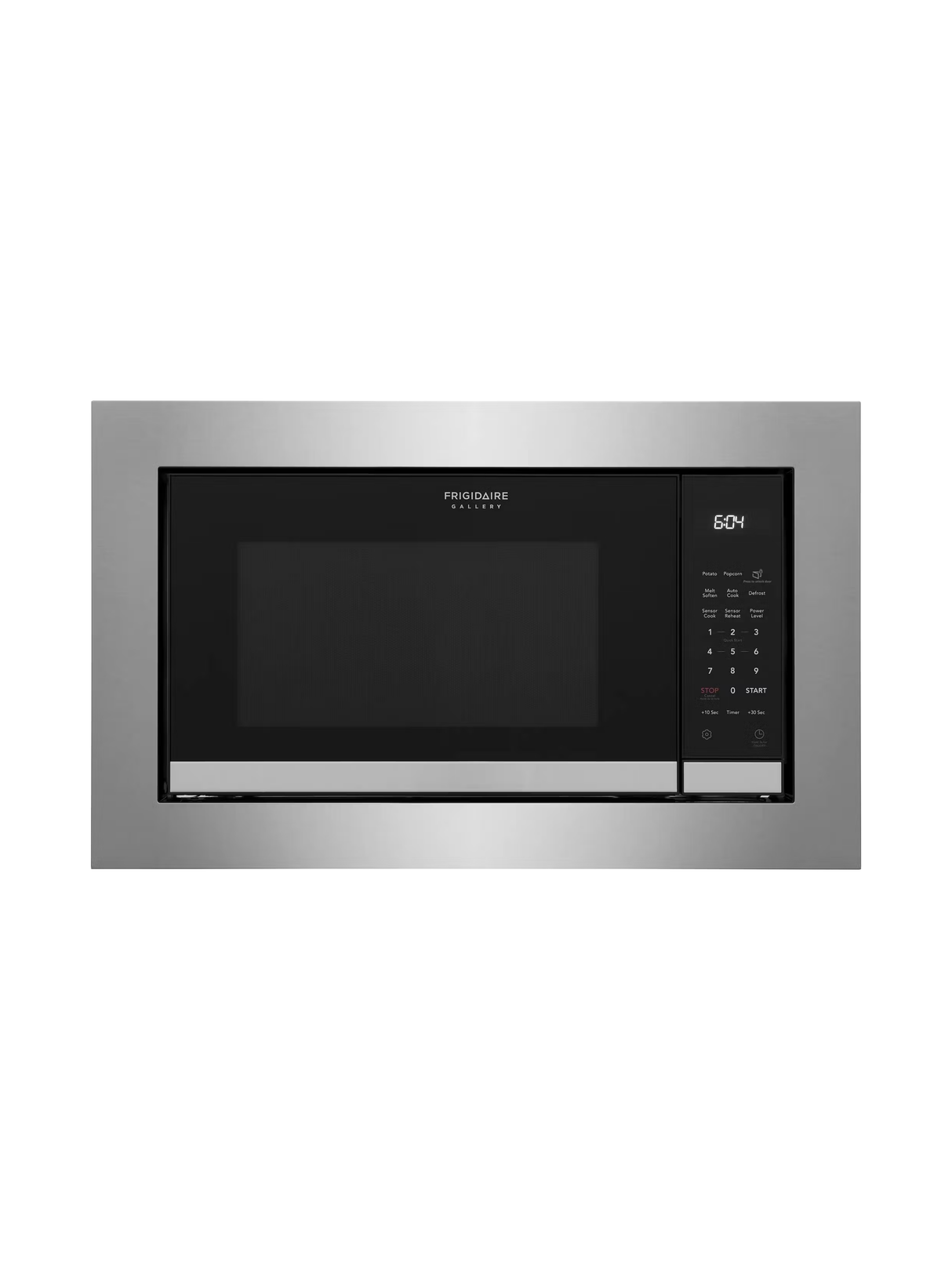 Frigidaire - 2.2 cu ft 24 in Electric Built-In Microwave with Sensor Cook in Stainless Steel