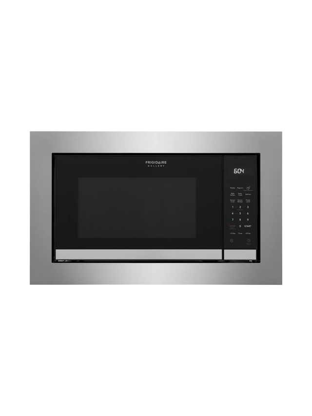 Frigidaire - 2.2 cu ft 24 in Electric Built-In Microwave with Sensor Cook in Stainless Steel