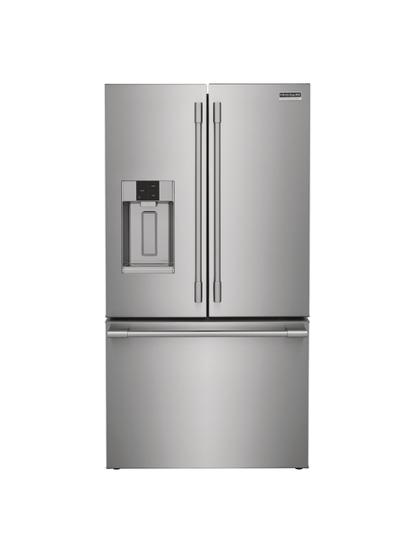 Frigidaire - Professional 36 in. 28 cu. ft. Standard Depth French Door Refrigerator in Stainless Steel with CrispSeal Technology