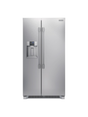 Frigidaire - Professional 36 in. 22.3 cu. ft. Counter Depth Side-by-Side Refrigerator in Smudge-Proof Stainless Steel