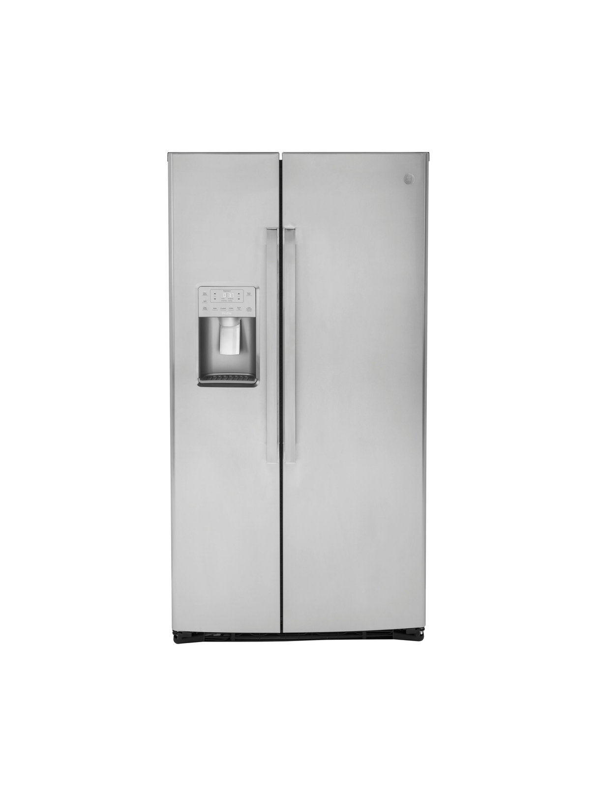 GE Profile - Profile 25.3 cu. ft. Side by Side Refrigerator in Fingerprint Resistant Stainless Steel, ENERGY STAR