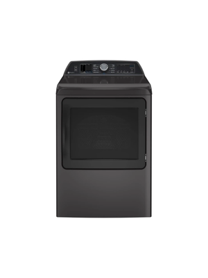 GE Profile - Profile 7.4 cu. ft. Smart Gas Dryer in Diamond Gray with Steam, Sanitize Cycle and Sensor Dry, ENERGY STAR