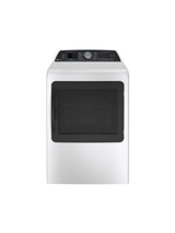 GE Profile - Profile 7.4 cu. ft. Smart Gas Dryer in White with Steam, Sanitize Cycle, and Sensor Dry, ENERGY STAR