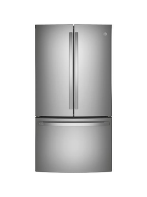 GE Profile - Profile 23.1 cu. ft. French Door Refrigerator in Fingerprint Resistant Stainless Steel, Counter Depth, ENERGY STAR