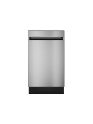 Haier - 18 in. Top Control Built-In Dishwasher in Stainless Steel with 3-Cycles