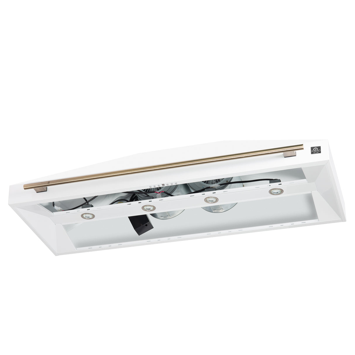 Forno Aria 60 Inch Wall-Mounted Range Hood in White