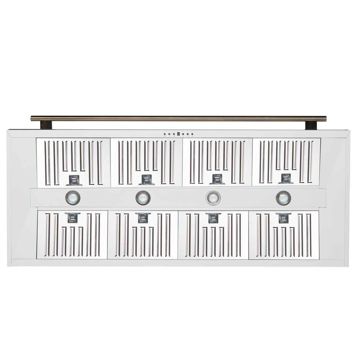 Forno Aria 60 Inch Wall-Mounted Range Hood in White