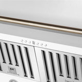 Forno Aria 60 Inch Wall-Mounted Range Hood in White