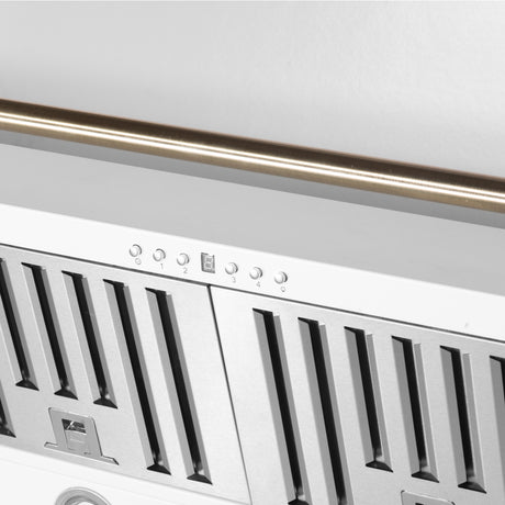 Forno Aria 60 Inch Wall-Mounted Range Hood in White