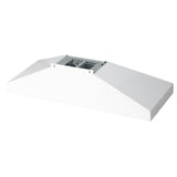 Forno Aria 60 Inch Wall-Mounted Range Hood in White