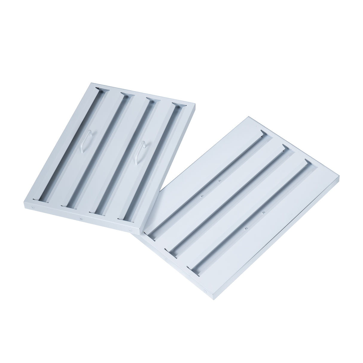 Valente 48" Range Hood in White with 304 CFM, 3 speeds, Dishwasher safe Baffle filters, LED Lights and Remote Control