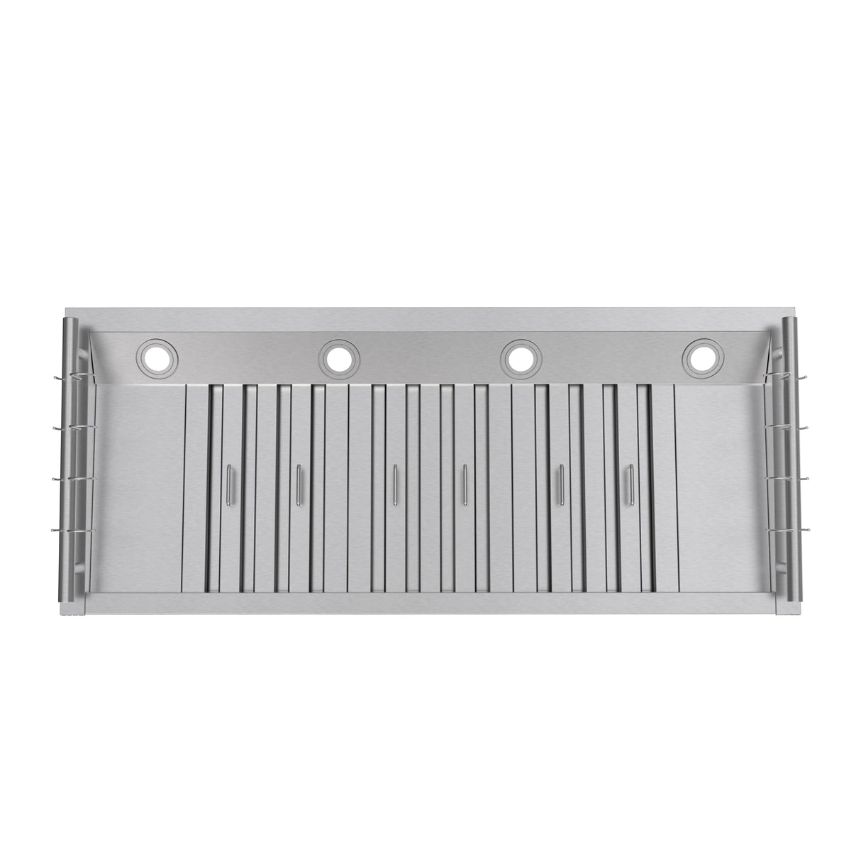 Forno Venezia 48 Inch Wall-Mounted Range Hood with Touch Controls and Baffle Filters